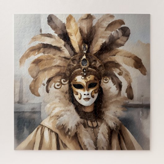 Person wearing Venetian mask Legpuzzel (Verticaal)
