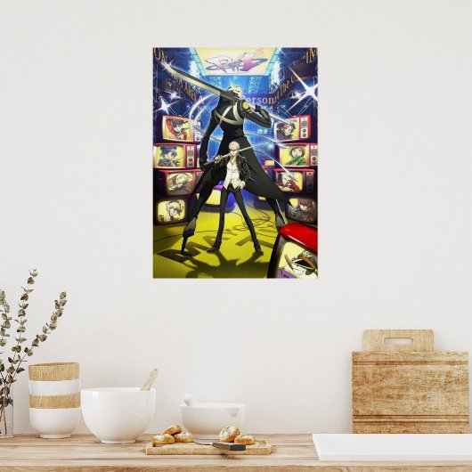Persona 4 Arena Artwork Poster (Keuken)