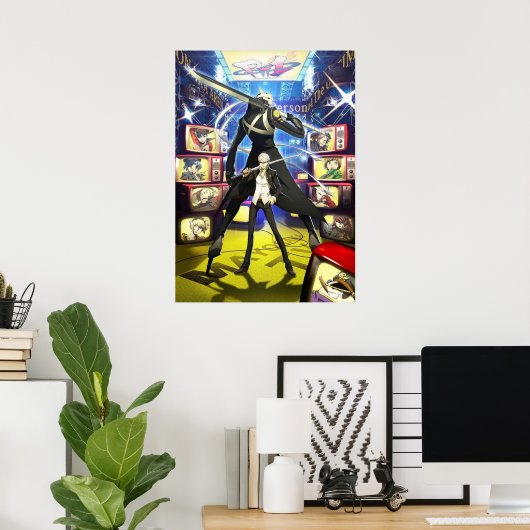 Persona 4 Arena Artwork Poster (Thuiskantoor)