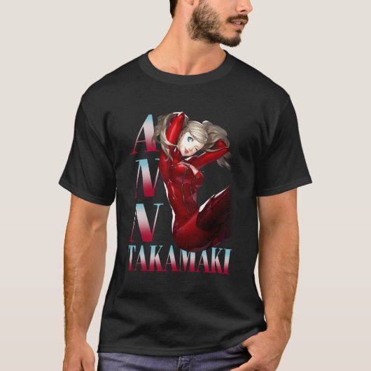Persona 5 Ann Takamaki Pose T-shirt (Voorkant)