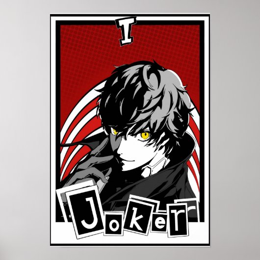 Persona 5 - Kaarten - Poster van oker (Voorkant)