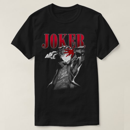 Persona 5 neutraal grafisch lang hoesje T-Shir T-shirt (Design voorkant)