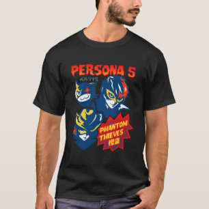 Persona 5 Stripstijl T-shirt