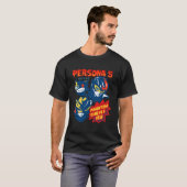 Persona 5 Stripstijl T-shirt (Voorkant volledig)