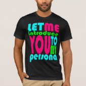 "Persona" Lyrisch T-shirt (Voorkant)