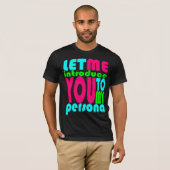 "Persona" Lyrisch T-shirt (Voorkant volledig)