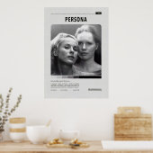 Persona Movie Minimalist Persona Ingmar Be Poster (Keuken)