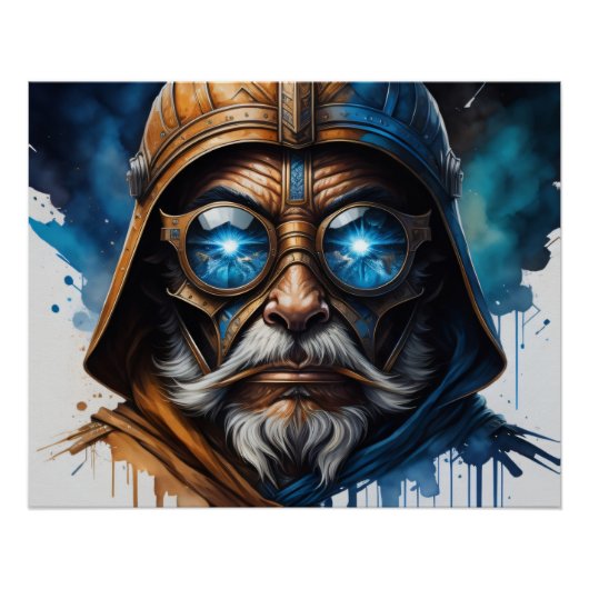 Personage uit sciencefiction perfect poster (Voorkant)