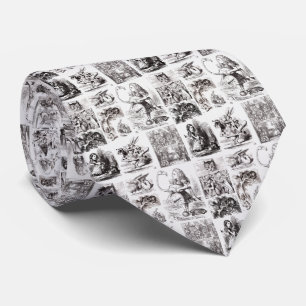 personages uit Alice in Wonderland Stropdas