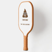 PersonaIized I Pooped Today Smiling Poo Emoji Pickleball Paddle (Links)
