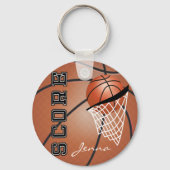 Personailize Basketball Sleutelhanger (Voorkant)