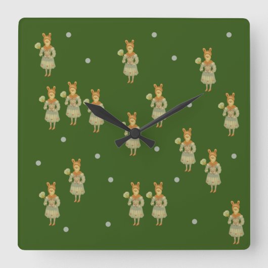 Personaje  vierkante klok (Voorkant)