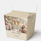 Personakised Wedding Favor Box Bedankdoosjes (Voorkant)