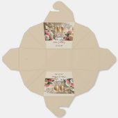 Personakised Wedding Favor Box Bedankdoosjes (Ongevouwen)