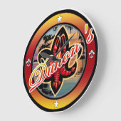 Personal Acrylic Wall Clock 4u Grote Klok (Hoek)