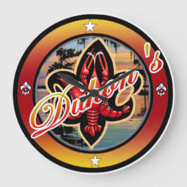 Personal Acrylic Wall Clock 4u Grote Klok