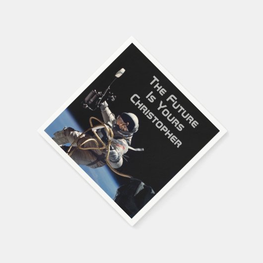 Personal Afstuderen Space Walk Astronaut Servet (Hoek)