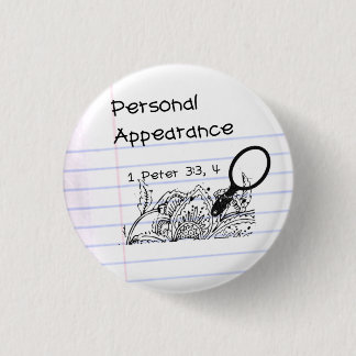 Personal Apperanceee pinnn Ronde Button 3,2 Cm