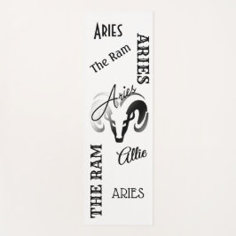 Personal Aries Dual Color Sides Zodiac Yogamat