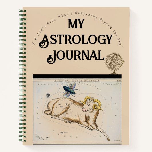 Personal Astrology Journal Planner | NOTITIEBOEK (Voorkant)