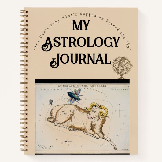 Personal Astrology Journal Planner | NOTITIEBOEK (Voorkant)