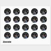Personal Astronaut Space Walk Ronde Sticker (Vel)