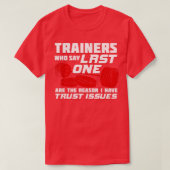 Personal Athletic Trainer Coach Gift T-shirt (Design voorkant)