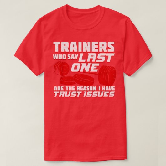 Personal Athletic Trainer Coach Gift T-shirt (Design voorkant)