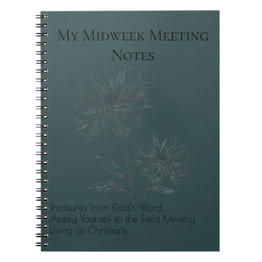 Personal Bible Study Notebook Notitieboek (Voorkant)