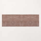 Personal Brown Cozy Elephant voor hem Yogamat (Achterkant (horizontaal))