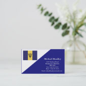 Personal Business Vard - Barbados Visitekaartje (Staand voorkant)