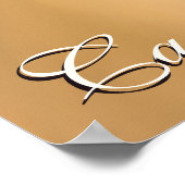 Personal Carpe Diem, prachtig vlinderportret Poster (Hoek)