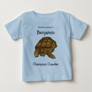 Personal Champion Crawler Tortoise Baby T-shirt