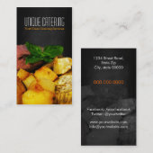 Personal Chef / catering Service / Cook service Visitekaartje (Voorkant / Achterkant)