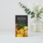 Personal Chef / catering Service / Cook service Visitekaartje (Staand voorkant)