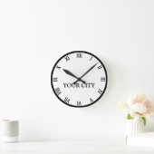 Personal City Clock Ronde Klok (Huis)