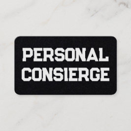 Personal Concierge Executive Assistant Visitekaartje