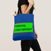 Personal Corgi Servant Tas (Dichtbij)