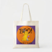 Personal Cute Halloween Cat and Mouse Tote Bag (Voorkant)