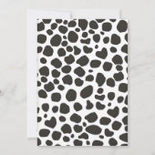 Personal Digital Cowboy Wild West Birthday Kaart (Achterkant)