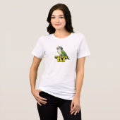 Personal DJ Quaker Parrot Tri-Blend Shirt (Voorkant volledig)