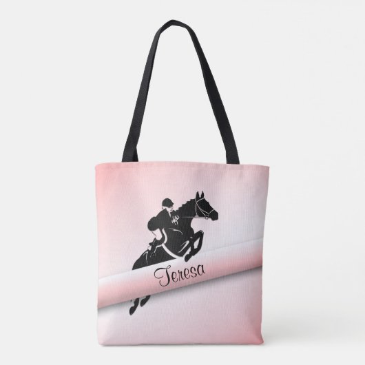 Personal Equestrian Jumper Tote Bag (Achterkant)