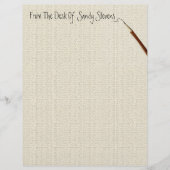 Personal Fine Linen Stationery (Voorkant)
