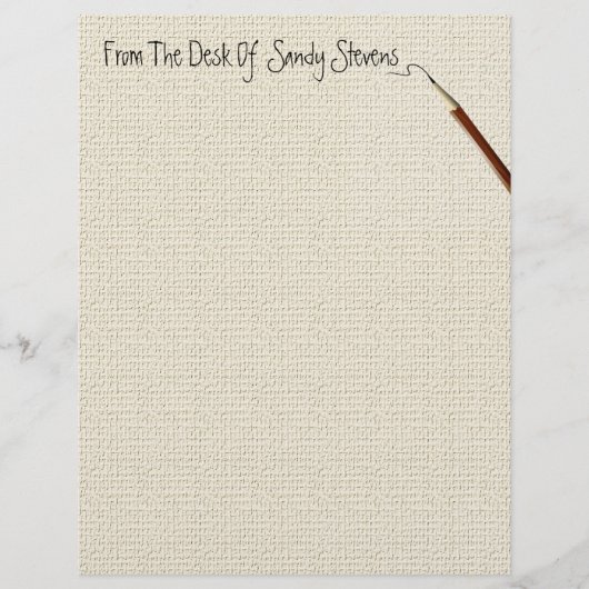 Personal Fine Linen Stationery (Voorkant)