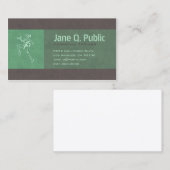 Personal Fitness Trainer Aerobe Visitekaartje (Voorkant / Achterkant)