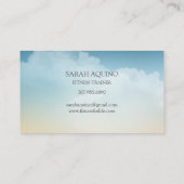 Personal Fitness Trainer Loyalty Kaart Visitekaartje (Achterkant)