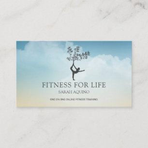Personal Fitness Trainer Visitekaartje