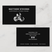 Personal Fitness Weight Trainer Visitekaartje (Voorkant / Achterkant)