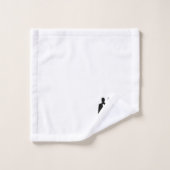 Personal Gay Wedding Grooms met Namen Bad Handdoek (Wasdoekje)