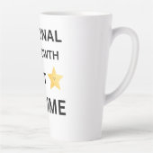 Personal growth is not a crime hat latte mok (Rechts)